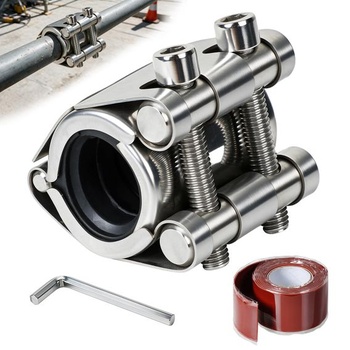 EFUTURETIME Objímka na opravu potrubia 20-23mm Tesniaca objímka Objímka na opravu potrubia