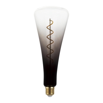 LED žiarovka Eglo Retro XXL E27, šedá/čierna