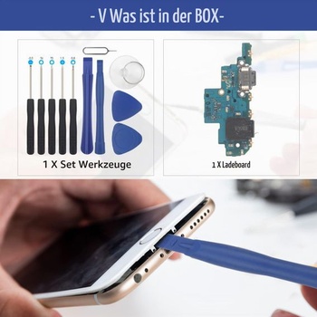Nabíjací port RongZy kompatibilný s Samsung Galaxy A52 5G A526B USB dokovací konektor pre Samsung