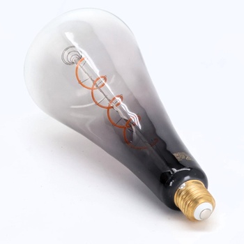 LED žiarovka Eglo Retro XXL E27, šedá/čierna