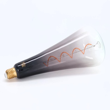 LED žiarovka Eglo Retro XXL E27, šedá/čierna