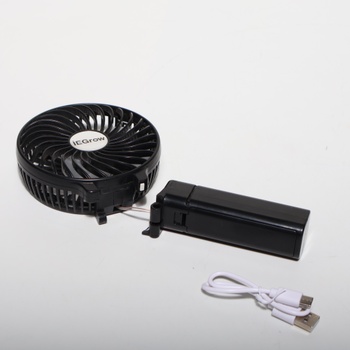 IEGrow mini ruční ventilátory, přenosný USB ventilátor s dobíjecí baterií, skládací ventilátory se