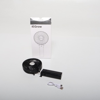IEGrow mini ručné ventilátory, prenosný USB ventilátor s dobíjacou batériou, skladacie ventilátory sa