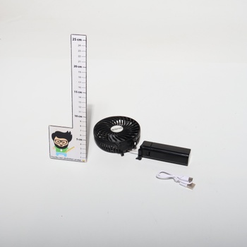 IEGrow mini ručné ventilátory, prenosný USB ventilátor s dobíjacou batériou, skladacie ventilátory sa