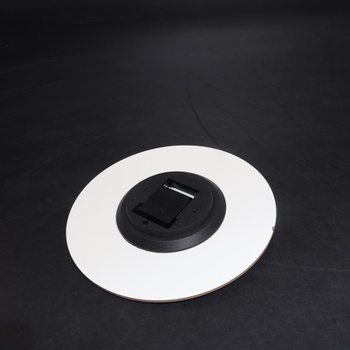 Warminn hodiny s rádiovým ovládáním, nástěnné hodiny z MDF dřeva, tiché, 30 cm, quartzové, na