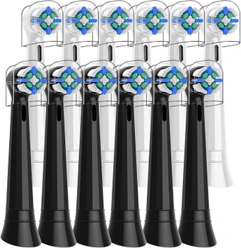 Náhradní hlavice JSMIOROSE pro Oral-B, 12 ks