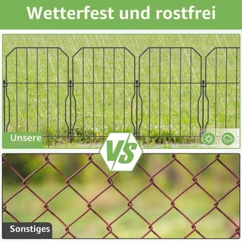 Záhradný plot WELDUN 19 dielov