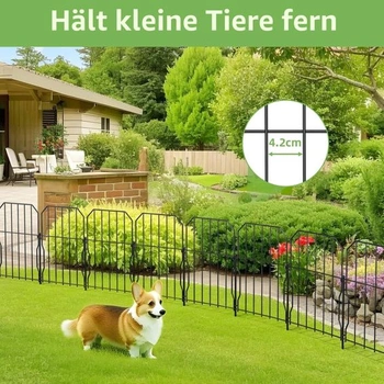 Zahradní plot WELDUN 19 dílů