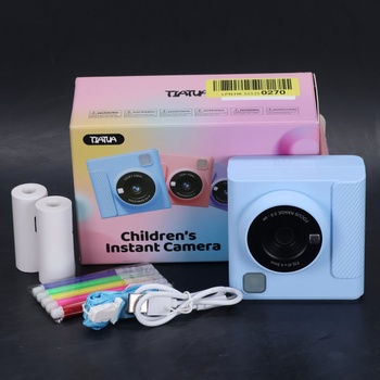 Dětský instantní fotoaparát TIATUA, 2,4palcový instantní fotoaparát pro děti s 32GB kartou a tiskem