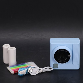 Dětský instantní fotoaparát TIATUA, 2,4palcový instantní fotoaparát pro děti s 32GB kartou a tiskem