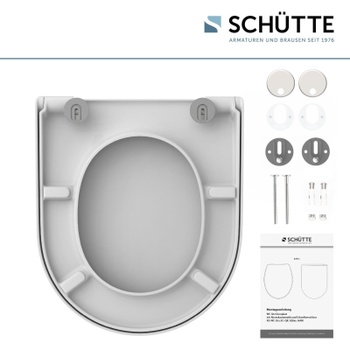 WC sedátko 82815 s rýchloupínaním a soft-close, duroplast, biele