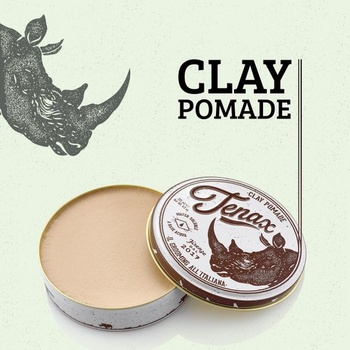 Vosk na vlasy Tenax Matte Clay Pomade, ultra silná fixácia, 125 ml