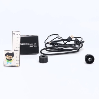 Avideo links HDMI audio extraktor, 4K @ 60Hz HDMI na optický Toslink SPDIF + 3,5 mm AUX stereo, HDMI