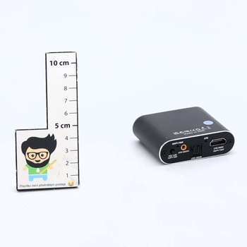 Avideo links HDMI audio extraktor, 4K @ 60Hz HDMI na optický Toslink SPDIF + 3,5 mm AUX stereo, HDMI