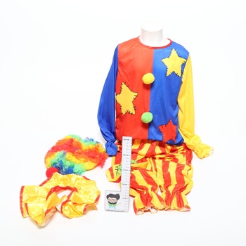 Dúhový klaun Spooktacular Creations veľ. L