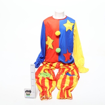Dúhový klaun Spooktacular Creations veľ. L