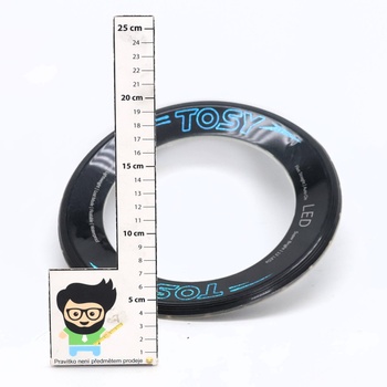 TOSY Flying Ring - 12 LED Jasné automatické rozsvietenie Bezpečné Vodotesné Ľahké Frisbee Narodeniny