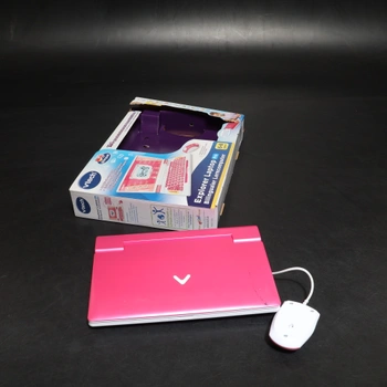Vtech Explorer Laptop Pro Pink | Výukový notebook se 164 hrami | Dvojjazyčná němčina-angličtina | 8
