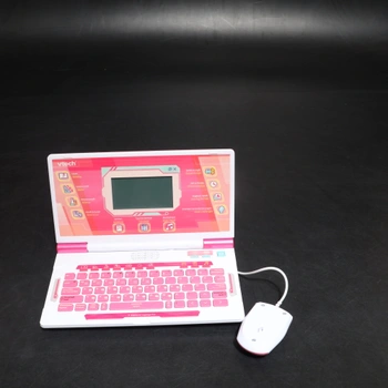 Vtech Explorer Laptop Pro Pink | Výukový notebook se 164 hrami | Dvojjazyčná němčina-angličtina | 8