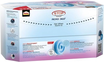 Náhradné tablety do odvlhčovača Pattex AERO 360 ° levanduľa, 3 +1 x 450g levanduľa 4 x 450g náhradné