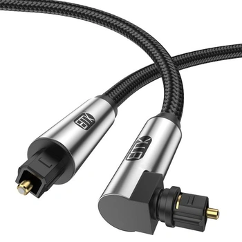 Optický kabel EMK 90 stupňů, optický audio kabel, kabel…