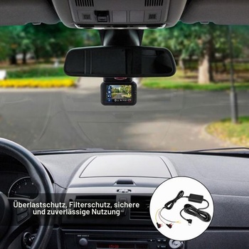 Sada kabeláže USB-C pre palubnú kameru 12V-24V až 5V s poistkou