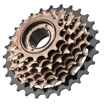 BuyWeek 7-rýchlostná kazeta, 7-rýchlostný bicykel s voľnobežkou z uhlíkovej ocele, kazeta s