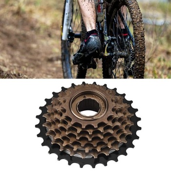 BuyWeek 7-rýchlostná kazeta, 7-rýchlostný bicykel s voľnobežkou z uhlíkovej ocele, kazeta s