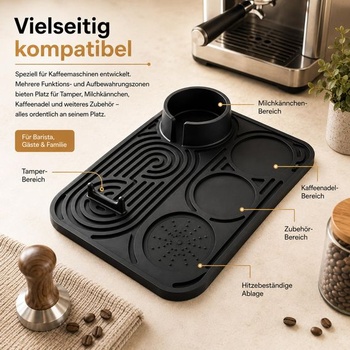 Silikonová podložka pro Ninja Luxe Cafe ES601EU/ES701EU, 20×25,5 cm, podložka na kávu 2 v 1,