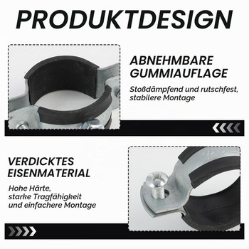 10dílná sada šroubovacích objímek na trubky 25-32 mm 3/4