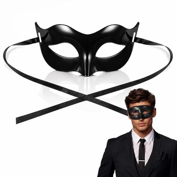 Benátska maska ​​pre mužov, retro maškarný ples, kostým na karneval
