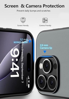 Puzdro X-level pre iPhone 16 Pro, PU koža pre MagSafe, šedé.