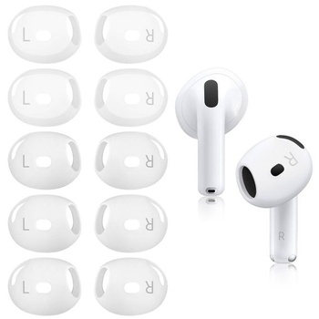 5 párov náhradných náušníkov pre AirPods 4, protišmykové…