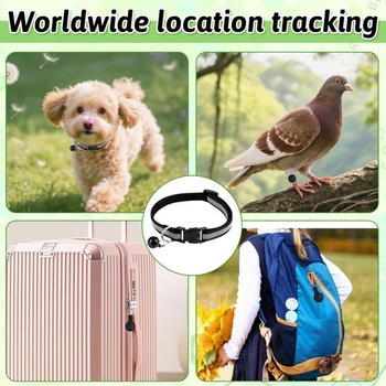 GPS obojok pre mačky, tracker pre psov, bez nutnosti mesačného predplatného