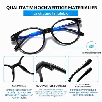 Okuliare na krátkozrakosť s filtrom modrého svetla, mierna krátkozrakosť, pántové módne okuliare na diaľku