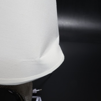 Stolová lampa Reality Leuchten Taba biela