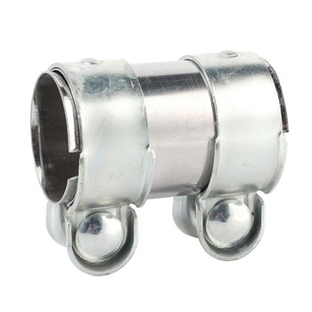 Spojka výfukovej rúrky 42mm, výfuková svorka z nerezovej…