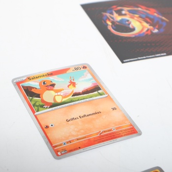 Kolekcia samolepiek Pokémon: Mega Evolution – Transcendentní hrdinovia – Charmander (1 lesklá promo