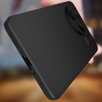 Púzdro X-level pre Xiaomi Poco F7 Pro, tenké mäkké púzdro, čierne Poco F7 Pro čierne