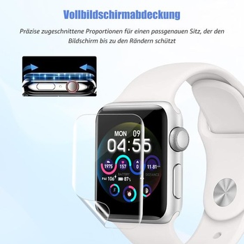 Ochranné tvrdené sklo pre Apple Watch 4/5/6/se/se2/se3 (40mm), CBDE3 - fólia pre Apple Watch Series