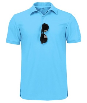 Pánske polo tričko s krátkym rukávom Geeksport, golfové polo tričko, funkčné polo tričko, ležérne