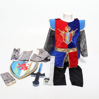 Kostým rytiera TinkerPlay pre chlapcov, stredoveký kostým s pláštenkou, hračka, halloweenskej cosplay