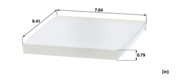 Kabínový filter MANN-FILTER CU 24 013 - pre osobné automobily a dodávky