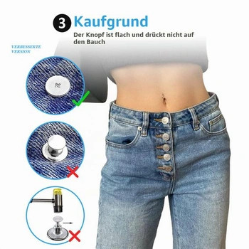 Náhradní knoflíky na džíny a kalhoty, 20 mm, kovové, oprava a výroba, DIY (30 kusů) 20MM