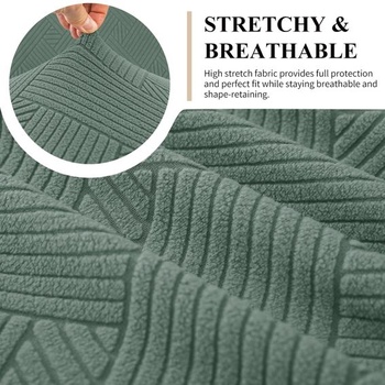 Potah na stoličku Ystyle Stretch, obdélníkový, S, světle zelená S (délka: 70–85 CM; šířka: 45–65 CM)