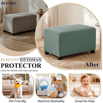 Poťah na stoličku Ystyle Stretch, obdĺžnikový, S, svetlo zelená S (dĺžka: 70–85 CM; šírka: 45–65 CM)