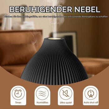 Difúzer esenciálnych olejov SALKING 100ML RGB čierny
