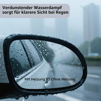 Vyhrievané asférické zrkadlo vpravo, vhodné pre vozidlá VW Golf MK5 2003–2008, Jetta 5 2005–2010,