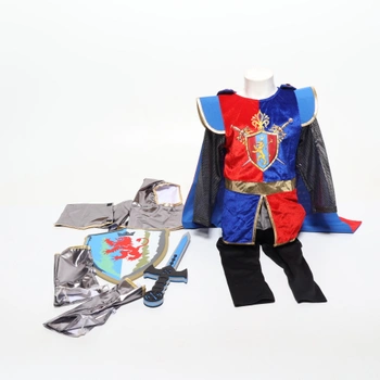 Kostým rytiera TinkerPlay pre chlapcov, stredoveký kostým s pláštenkou, hračka, halloweenskej cosplay