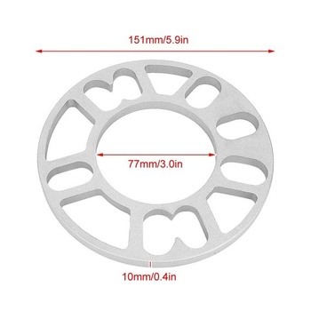 Rozperné podložky EBTOOLS pre kolesá 5 x 112, náboj 66,5 pre 10 mm rozperné podložky Miata, rozperné